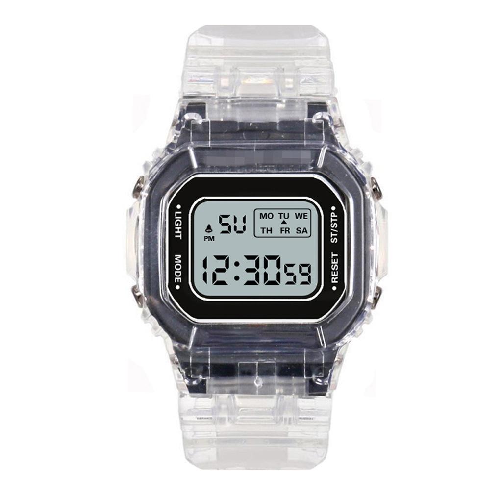 Waterproof Watch Digital For Outdoor Activities Led Display 20m Resistance Water