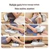 High-Power Rechargeable Muscle Relaxation Massager with Four Heads