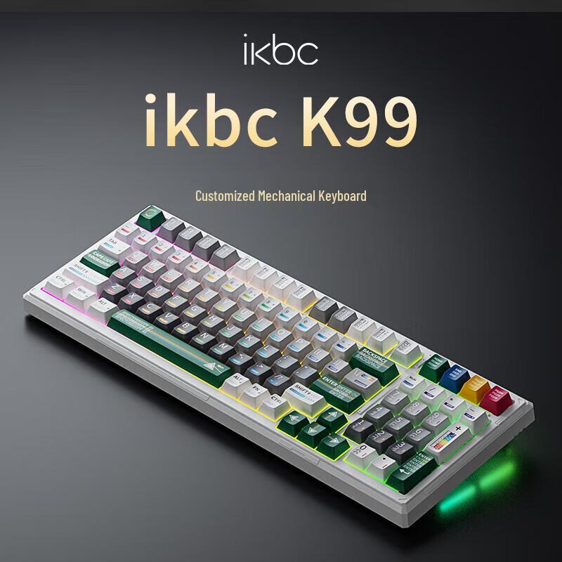Ikbc Tri-Mode RGB Custom Mechanical Gaming Keyboard