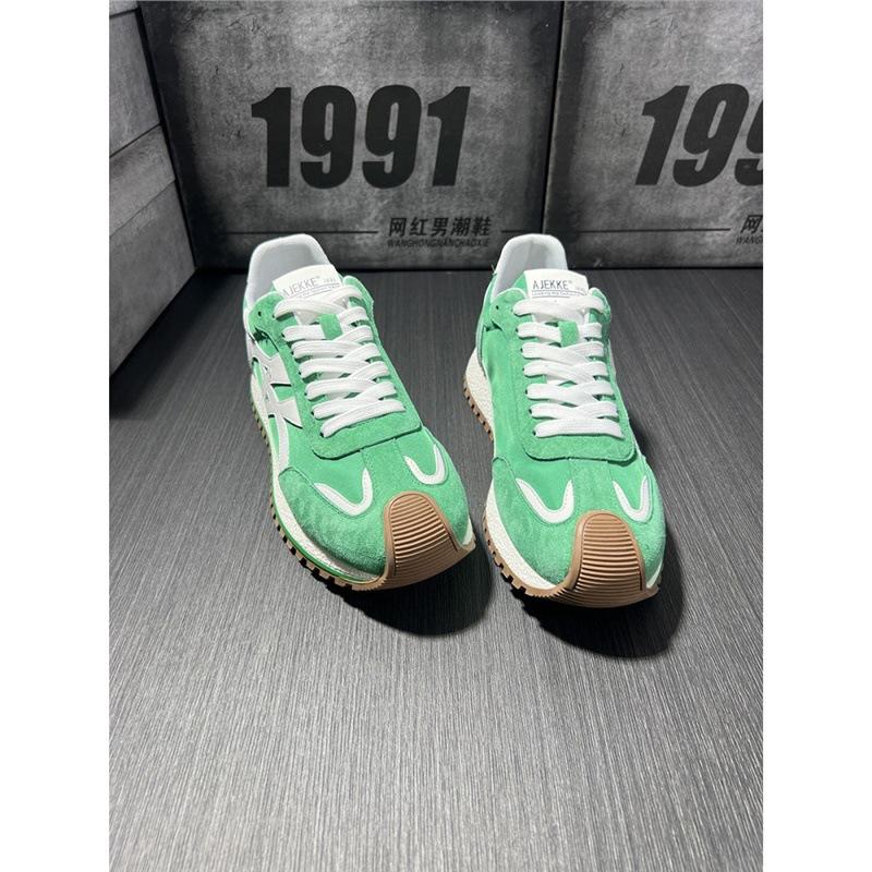 Nowe letnie przewiewne sportowe i rekreacyjne lekkie buty typu Forrest Gump na miękkiej podeszwie, codzienne buty deski