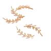 14K Gold-Filled Color-Preserving Zircon Twig Pendant Choker Necklace with Jump Rings - Handmade DIY Jewelry.