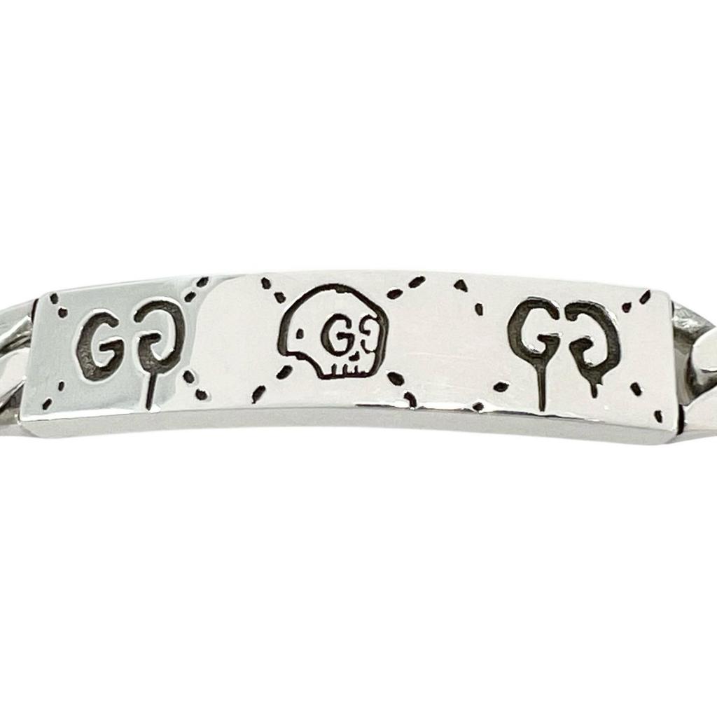 GUCCI bracelet Silver Women Trouble Andrew Ghost used
