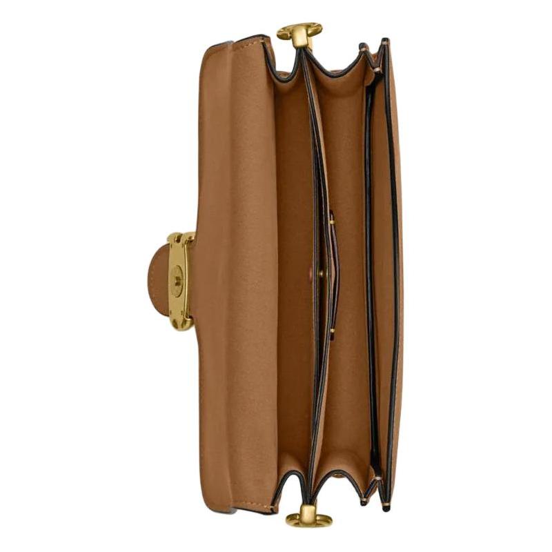 Coach Tabby 26 Detachable Chain Shoulder Strap Hand Crossbody Cowhide Shoulder Bag Medium Women's Honey Brown