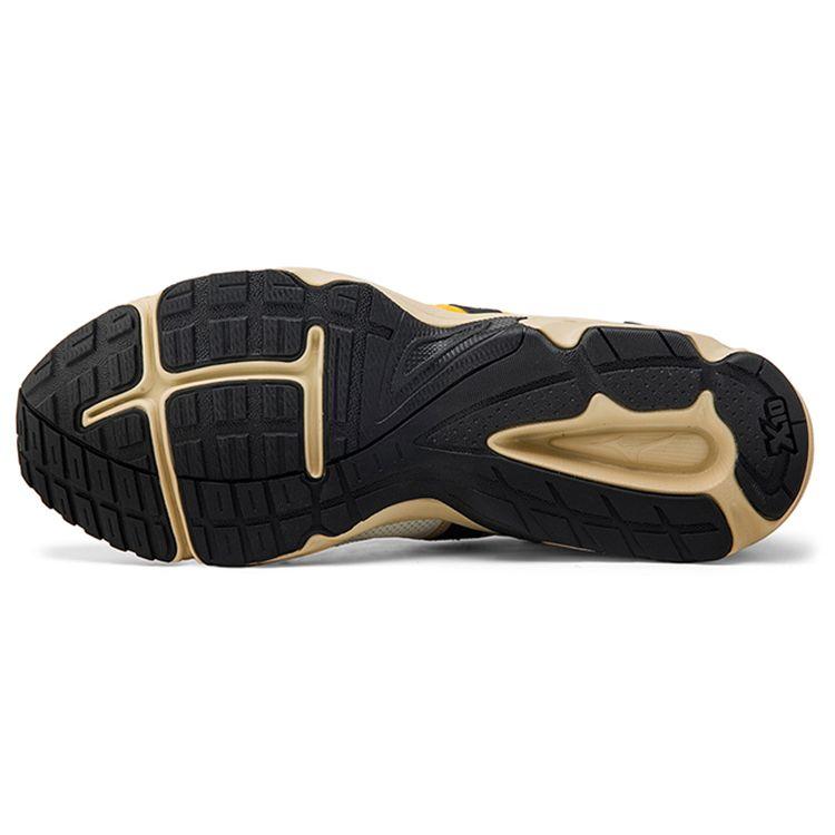 Mizuno Round Toe Lace-Up Non-Slip Wear-Resistant Breathable Low-Top Casual Running Shoes Unisex Sneakers Sandy-Beige D1GH212901