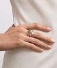 Lola Rose Ivy Mother-Of-Pearl Zirconia Natural Stone Fashion Ring
