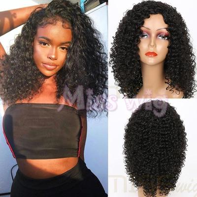 Beautiful Short Curly Hair Full Wigs Top Quality Synthetic Wig for Women