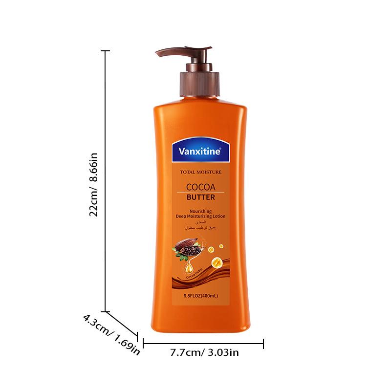 

Увлажняющее молочко для тела для сухой кожи, чтобы оставаться ароматной, увлажнение, увлажняющее, нежирное, лосьон для осени и зимы cocoa butter body milk 400ml