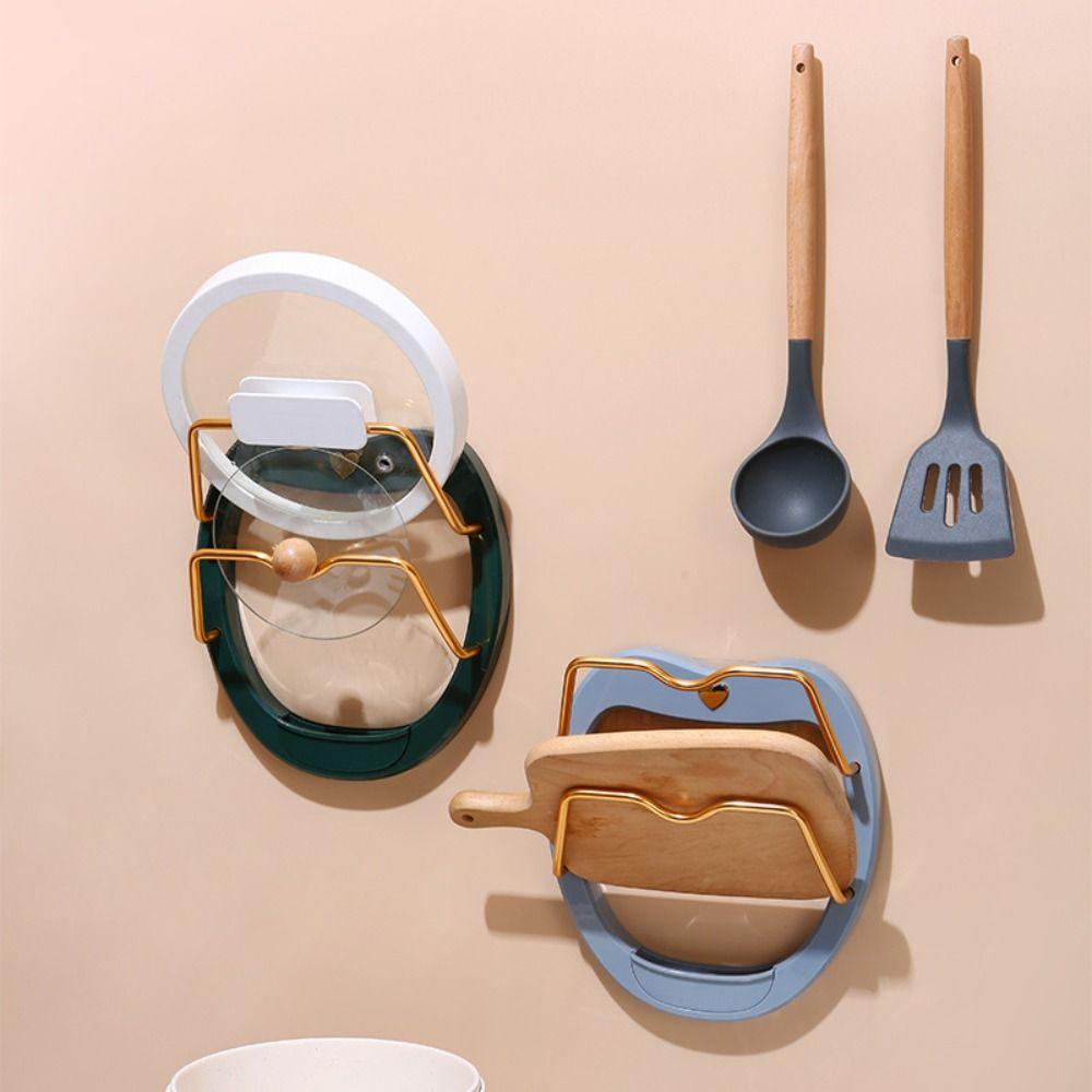 

Подносы для сервировки Стойка для тарелок Многофункциональная подставка для крышки кастрюли Держатель крышки кастрюли Подставка для крышки кастрюли Настенный подвес