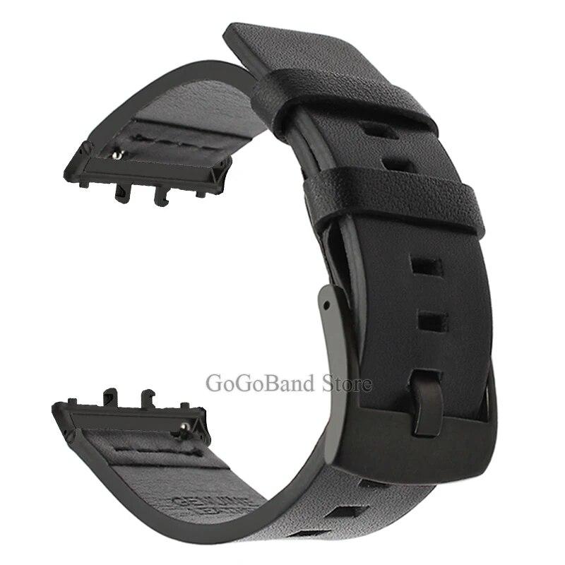 Leather Strap for Samsuang Galaxy Watch Fit 3 Band 18mm Quick Fit Metal Connector Correa for Galaxy Watch Fit 3 Bracelet