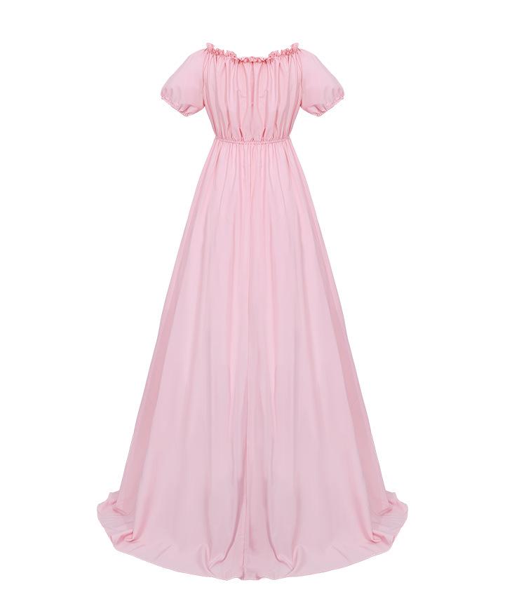 Bridgerton Medieval Retro Ball Gown Cosplay Dress for Stage Performance