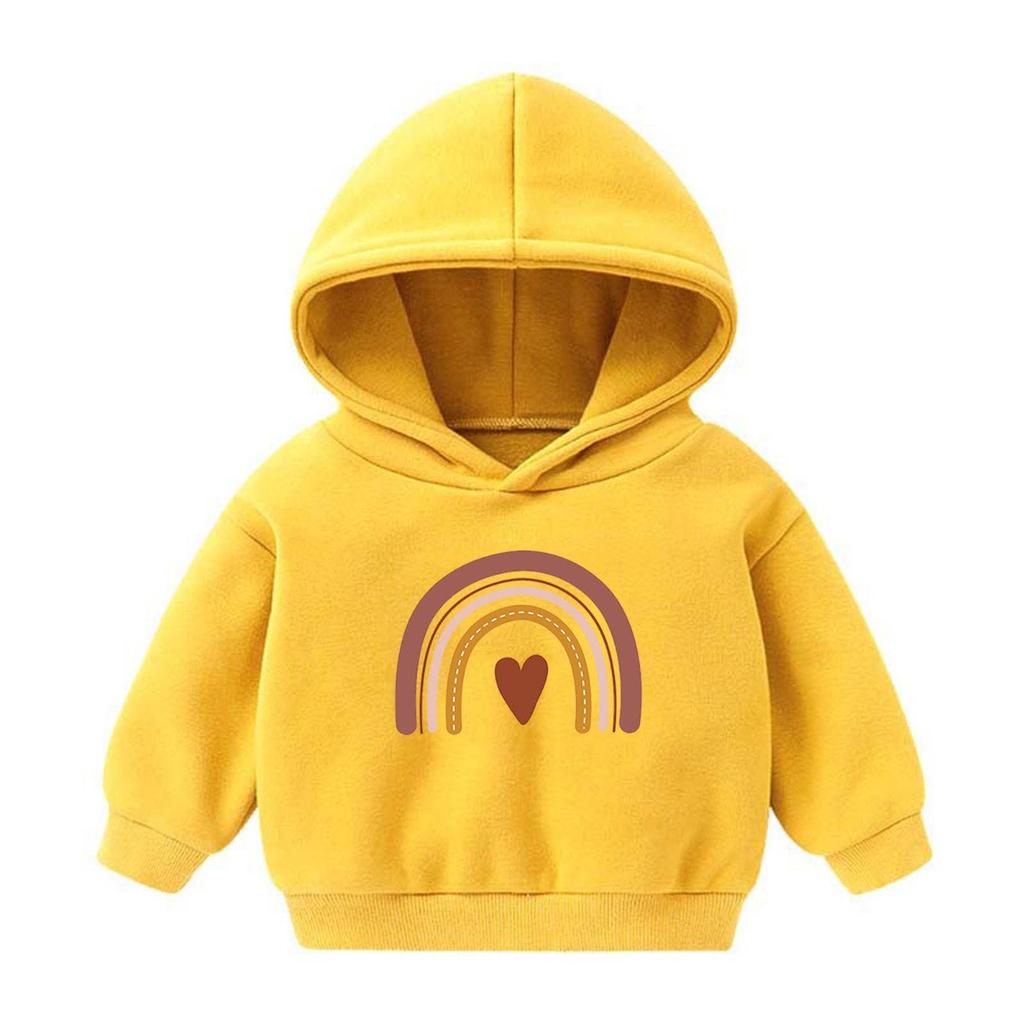 Copii, Mânecă Lungă, Top Casual, Călduros, Hanorac cu Glugă