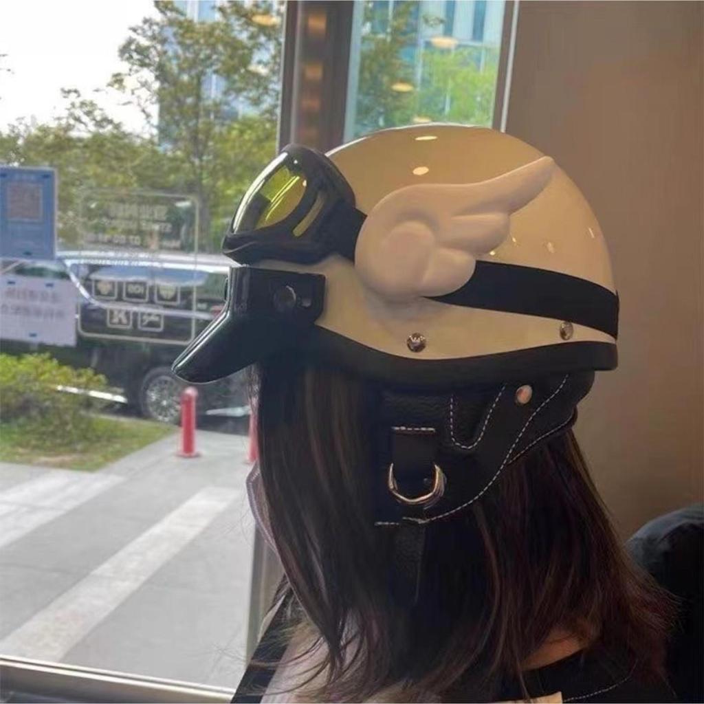 2PC Electric Motorcycle Helmet Angel Wings Decoration Accessories