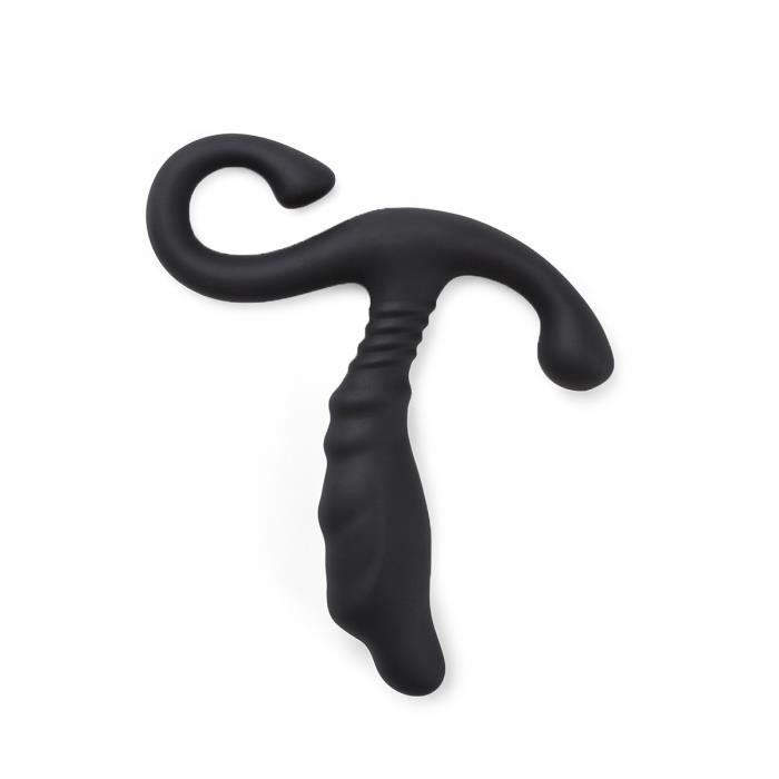 Stimulateur prostatique - Virgite - Noir - Silicone - Courbe - Imperméable