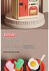 Playhouse Kitchen & Dining Table Set with Spray Light – Realistic Cooking Toys for Girls.