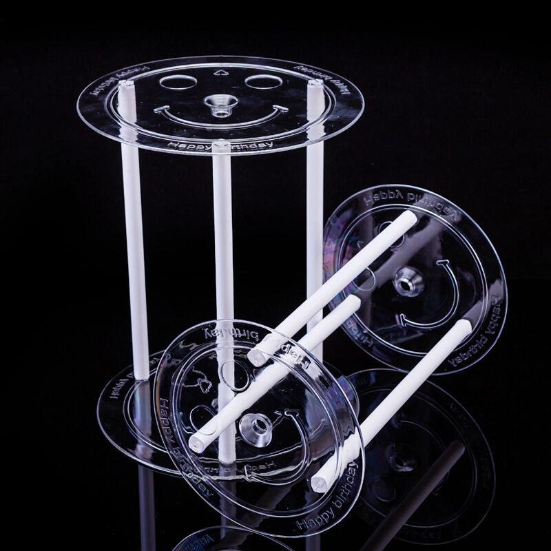 Handmade White Thick Cake Support Straw Rod