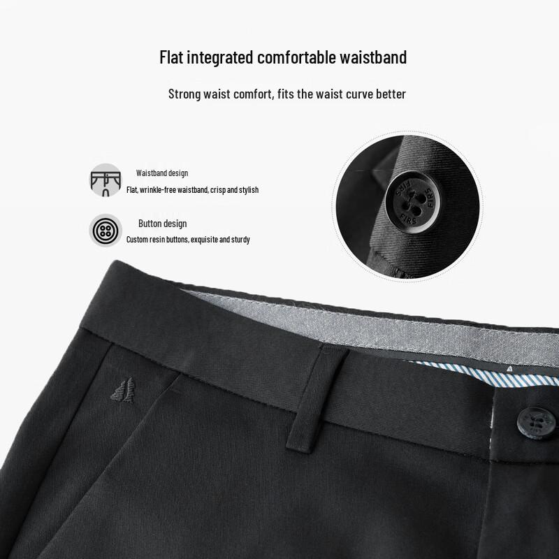 Shanshan Herren Vierjahreszeiten Gerade Bein Business Casual Hose
