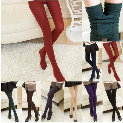 Women Winter Black Thick Warm Soft Fleece Lined Thermal Stretchy Leggings Pants