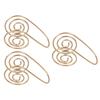 Flexibler Kupfer-Spiral-Handring Natürlicher Energieverstärker Verstellbare Größen Metalltextur für tägliche Energieerdung