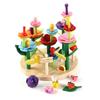 Montessori Flower Garden Building Wooden Toys Flower Arrangement Game Creative Educational Toy for Kids 2-4 Years Old Girls Gift