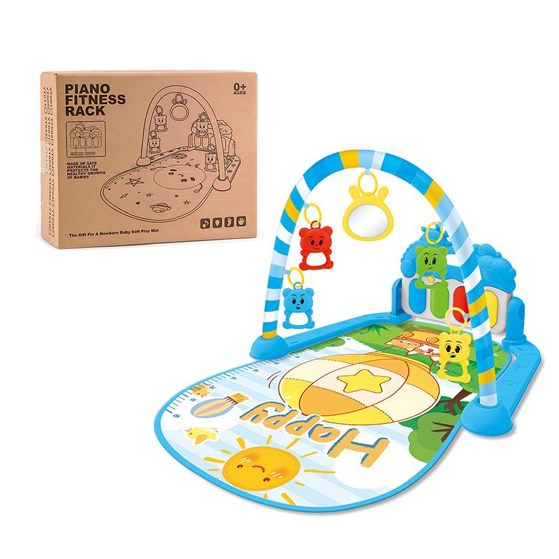 

Развивающий коврик-пианино для новорожденного: Музыкальная развивающая игрушка для младенцев