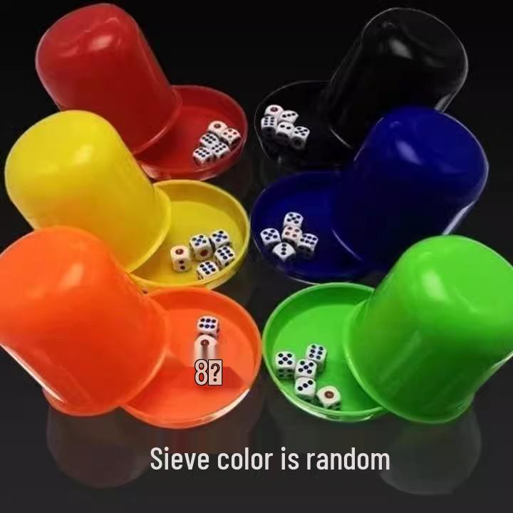 Individually Packaged Color Dice Cup for Business, Supermarkets, and Hotels