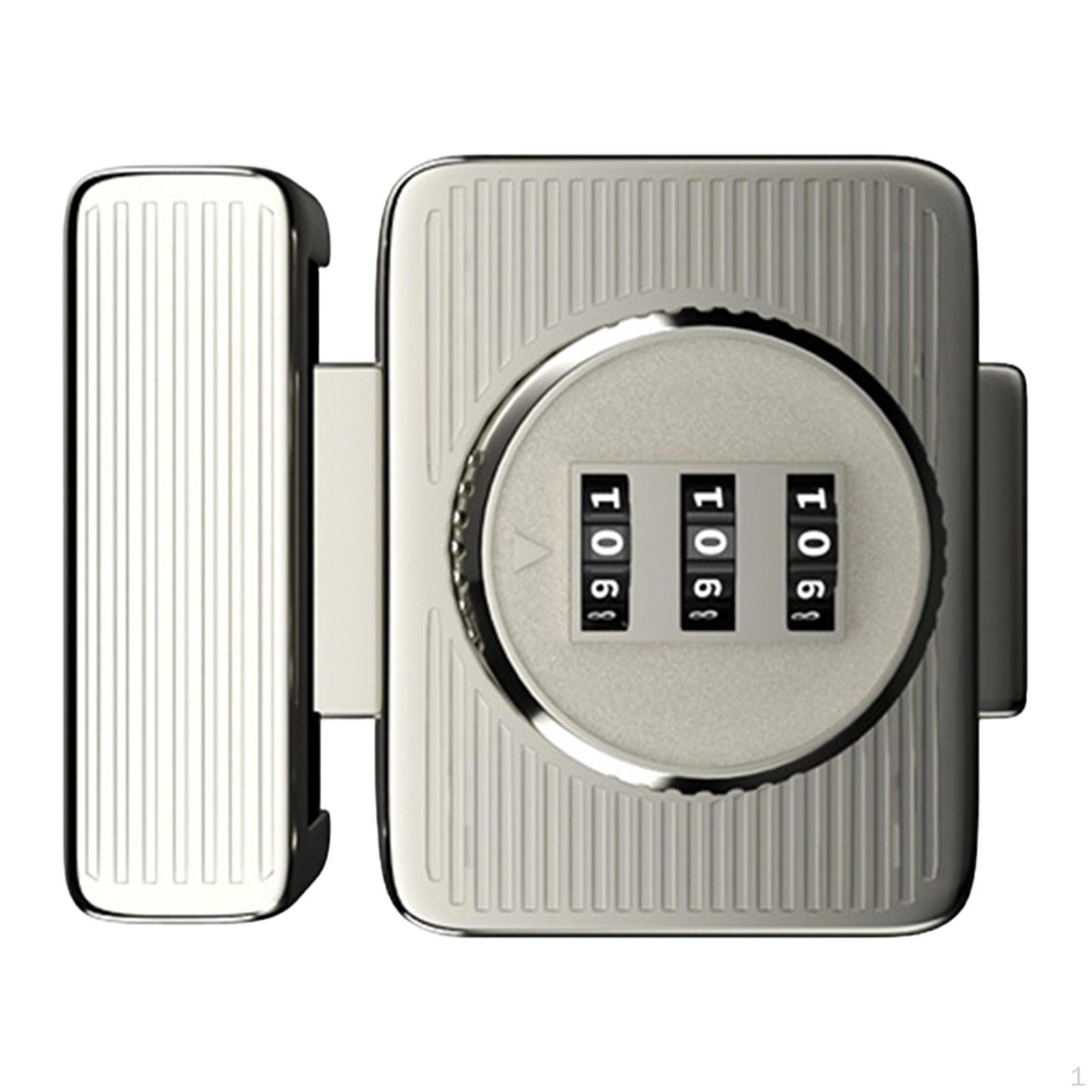 

Combination Lock with Password for Doors And Gates; Keyless Garden, Patio, серебряный