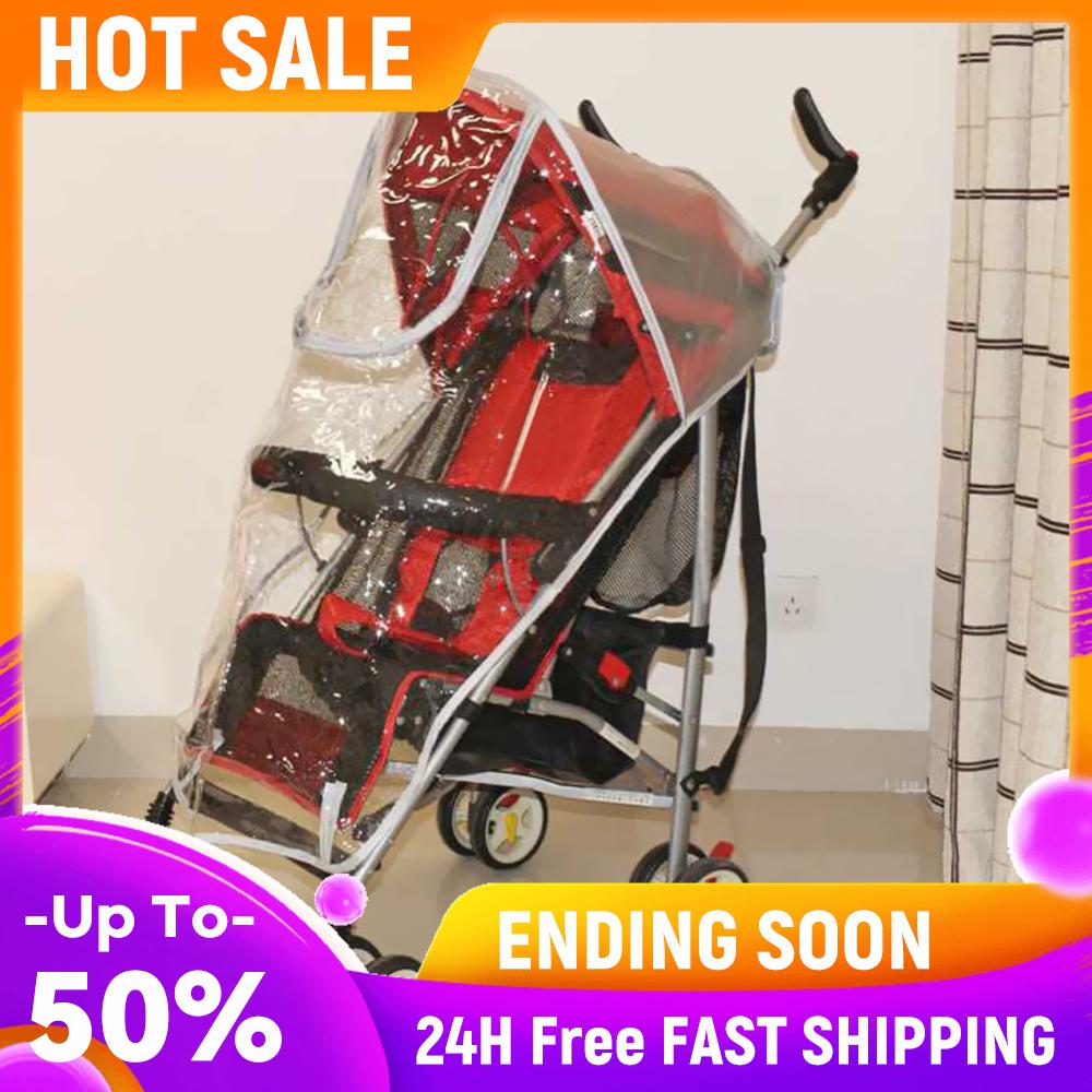 

Stroller Rain Cover Pushchairs Accessories Wide Scope of Application Practical Economy Pram Buggy Transparent Rain Cover China Mainland