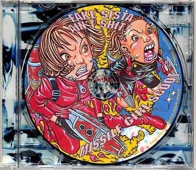 CD MISSILE GIRL SCOOT  Fake Sista Aint Shit TOCT4142 EMI 1999 Japan ObiRock Used