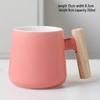 Shangqi Ceramic Mug with Wooden Handle