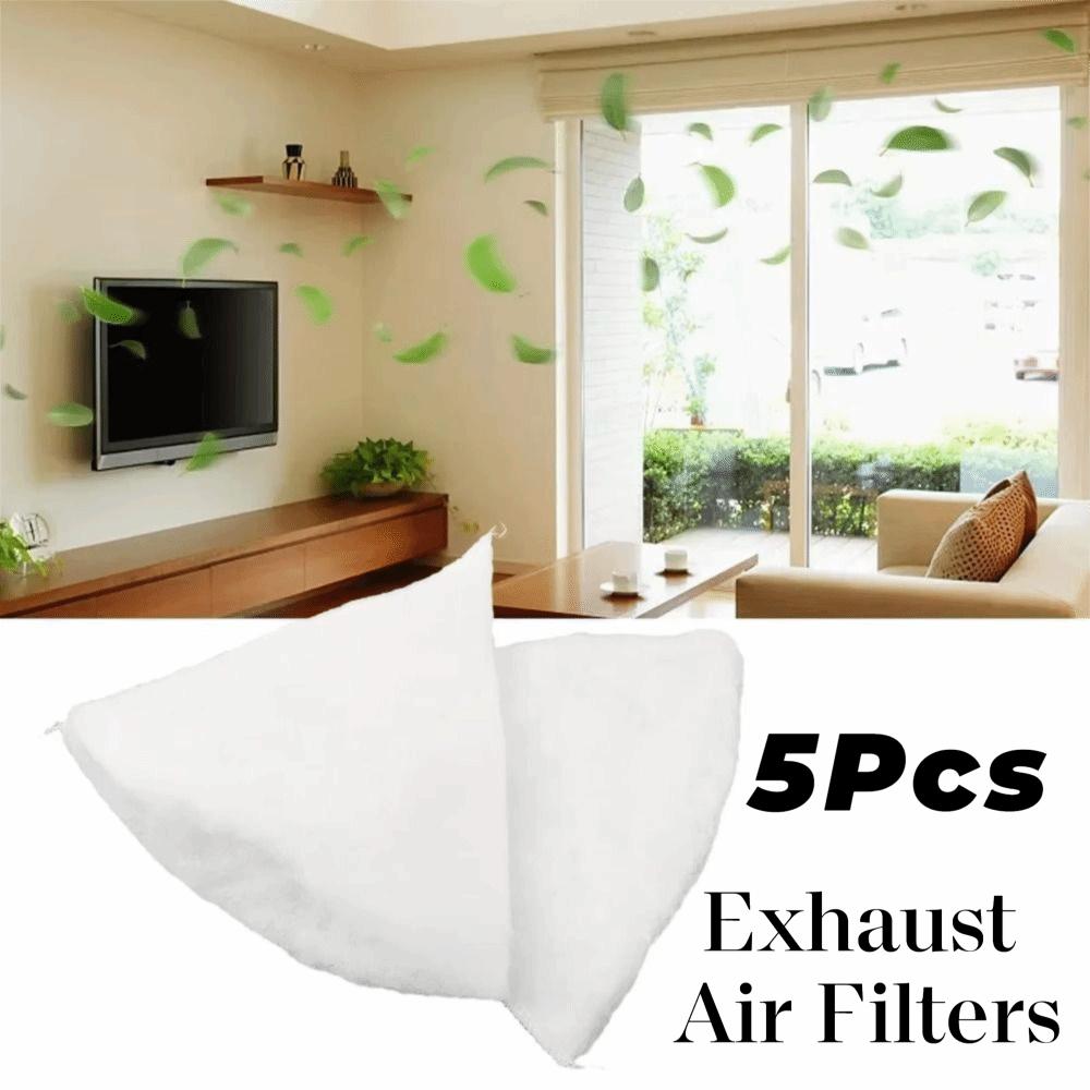 5Pcs Conical Cone Filter Compatible Air Filtration Exhaust Air Filter European Filter Sponge For Zehnder G4 DIN EN779