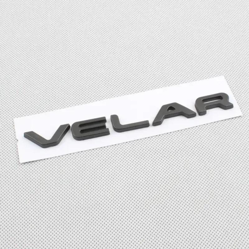 For L R R R RDYNAMIC VELAR letter badge car stickers rear boot refit accessories trunk logo decorate