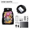 Adventures Anime Times Backpack for Women Men School College Students Bookbag Fits 15 Inch Laptop Cartoon Bags