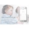 WLAN Smart Touch Licht Wandschalter Interruptor Glaspanel 8-fach 147*86mm Tuya App SmartLife Kompatibel mit Alexa Google Home