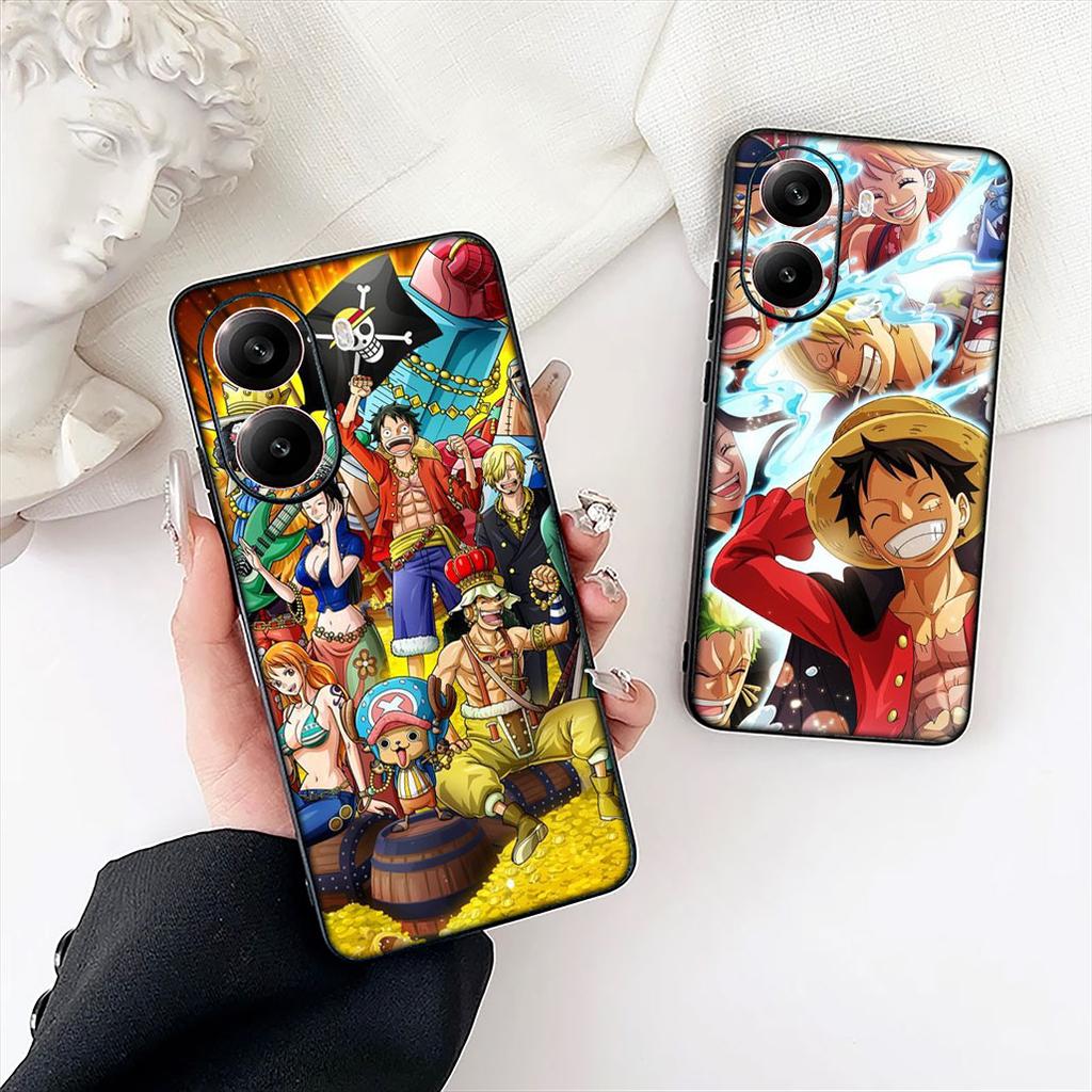 Shanks One Luffy Pieces Red Hair Cover for Motorola Moto G86 G14 G35 G34 G45 G55 G67 G75 G85 G24 G15 G54 G57 Power Phone Case
