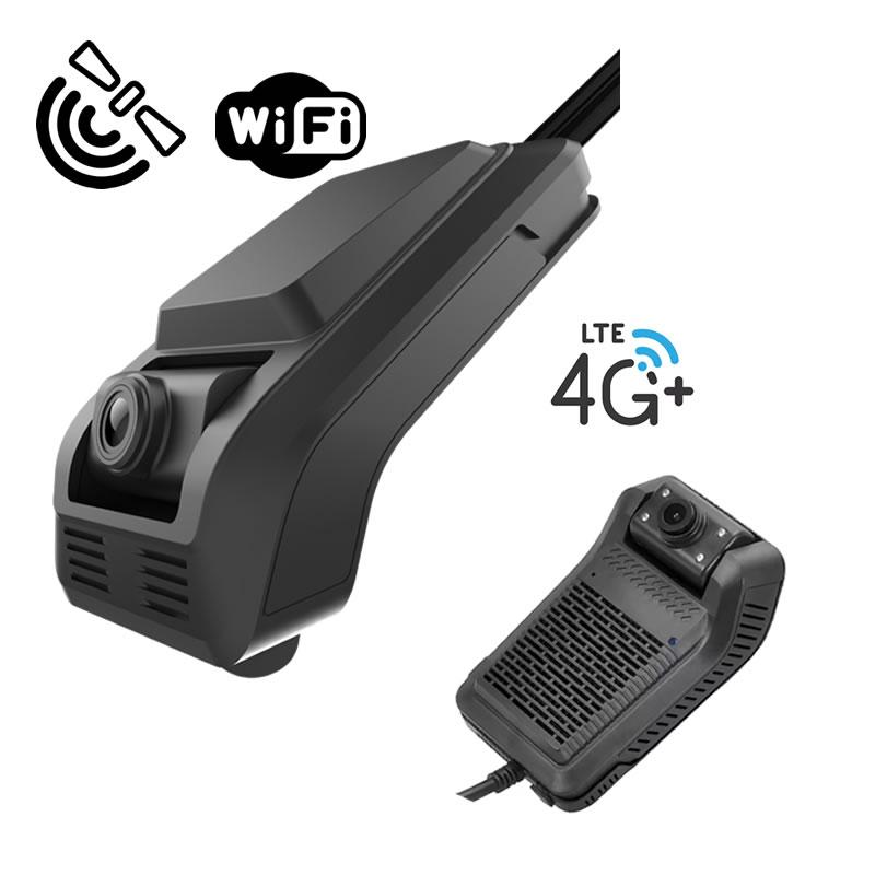 4G GPS Dashcam AI ADAS DSM Driver Behavior 1080P AHD Dual Lens Camera