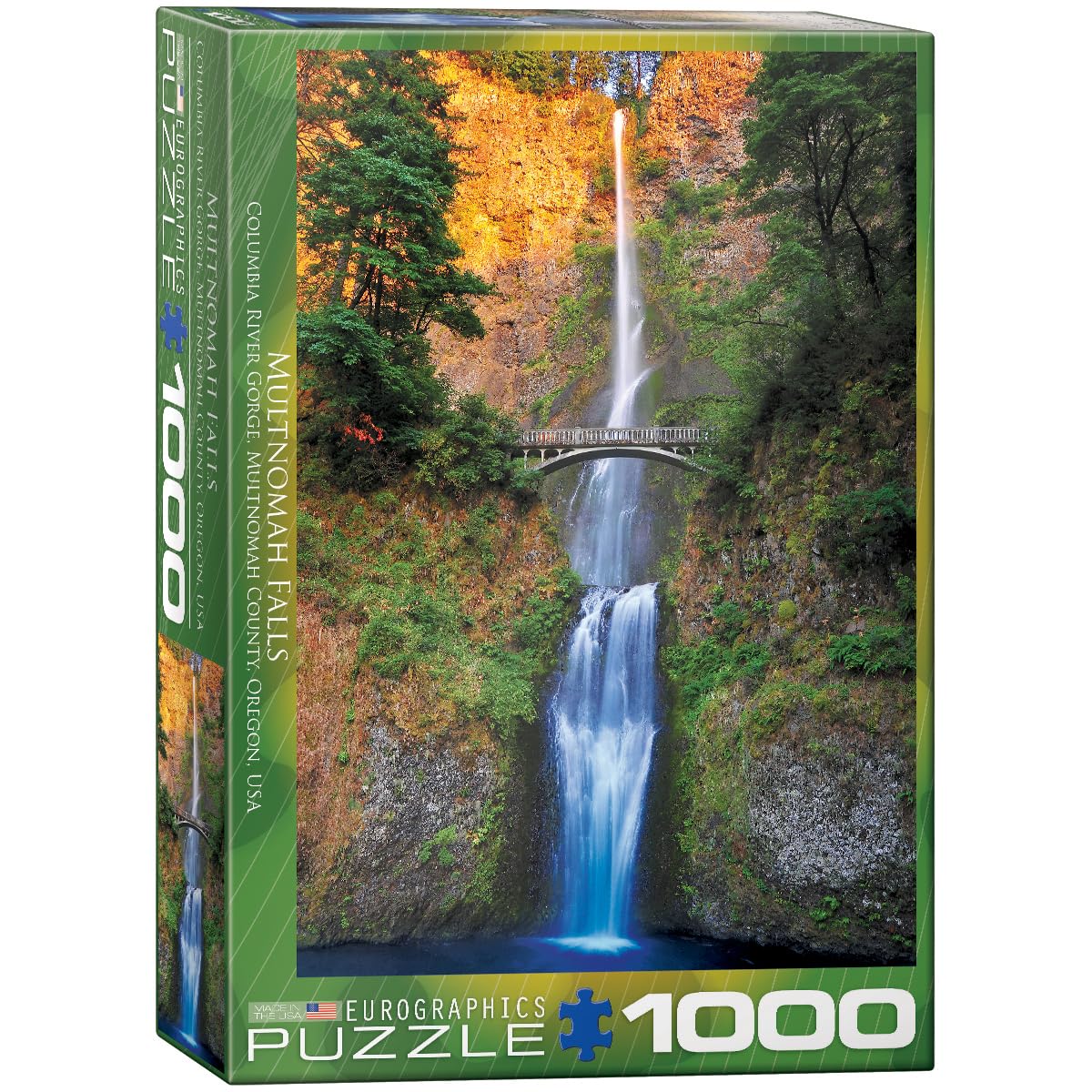 

Eurographics 1000-Piece Jigsaw Puzzle Multnomah Falls, Oregon 6000-0546