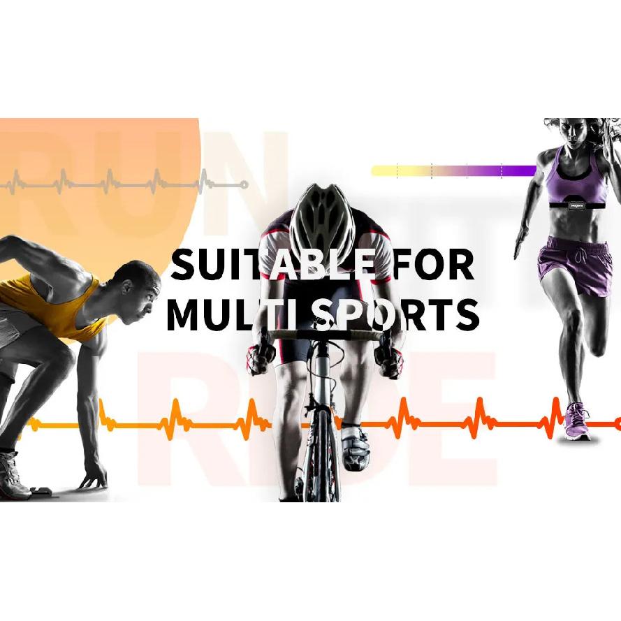 Magene H303 Heart Rate Sensor Bluetooth ANT Upgrade H64 HR Monitor With Chest Strap Dual Mode Computer Bike Sports Band Belt