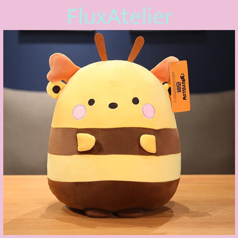 Delightful Yellow Bee Plush Toy For Creative Sleep And Stylish Sofa Decoration