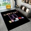 Tappeto Kpop B-BTS Gruppo di Moda Tappeto Stella per Sala Giochi Camera da Letto Soggiorno Divano Decorazioni per la Casa, Tappeto per Area Bambini Tappetino Antiscivolo