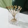 Fruit Fork Dessert Fork 6pcs Fork and Storage Jar Set Stainless Steel Fork Exquisite Tableware Practical Kitchenware