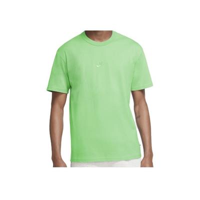Embroidered Logo Short Sleeve T-Shirt Men Tops Green DB3194-390