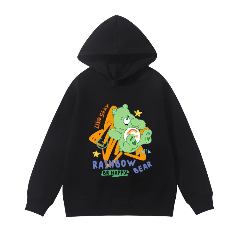 New Style Cartoon Little Dinosaur Bear Children's Sweatshirt Autumn and Winter Warm Children's Hoodie Boy Girl Clothing