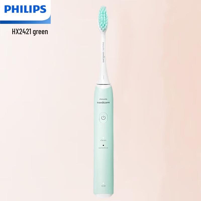 

Philips HX2421 Sonic Electric Toothbrush for Adults CN plug (adapter included)