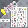 Nail Art Sticker Eye-catching Strong Stickiness Paper Colorful Fingernail Sticker DIY Nail Art