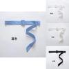 Womens Versatile Summer Fabric Belt With Chic Chiffon For Stylish Pairings Dress