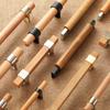 Wood Handles For Furniture Cabinet Pulls And Modern Black Kitchen Doors Drawer Kids Gold Adjustable Knobs 96-160mm