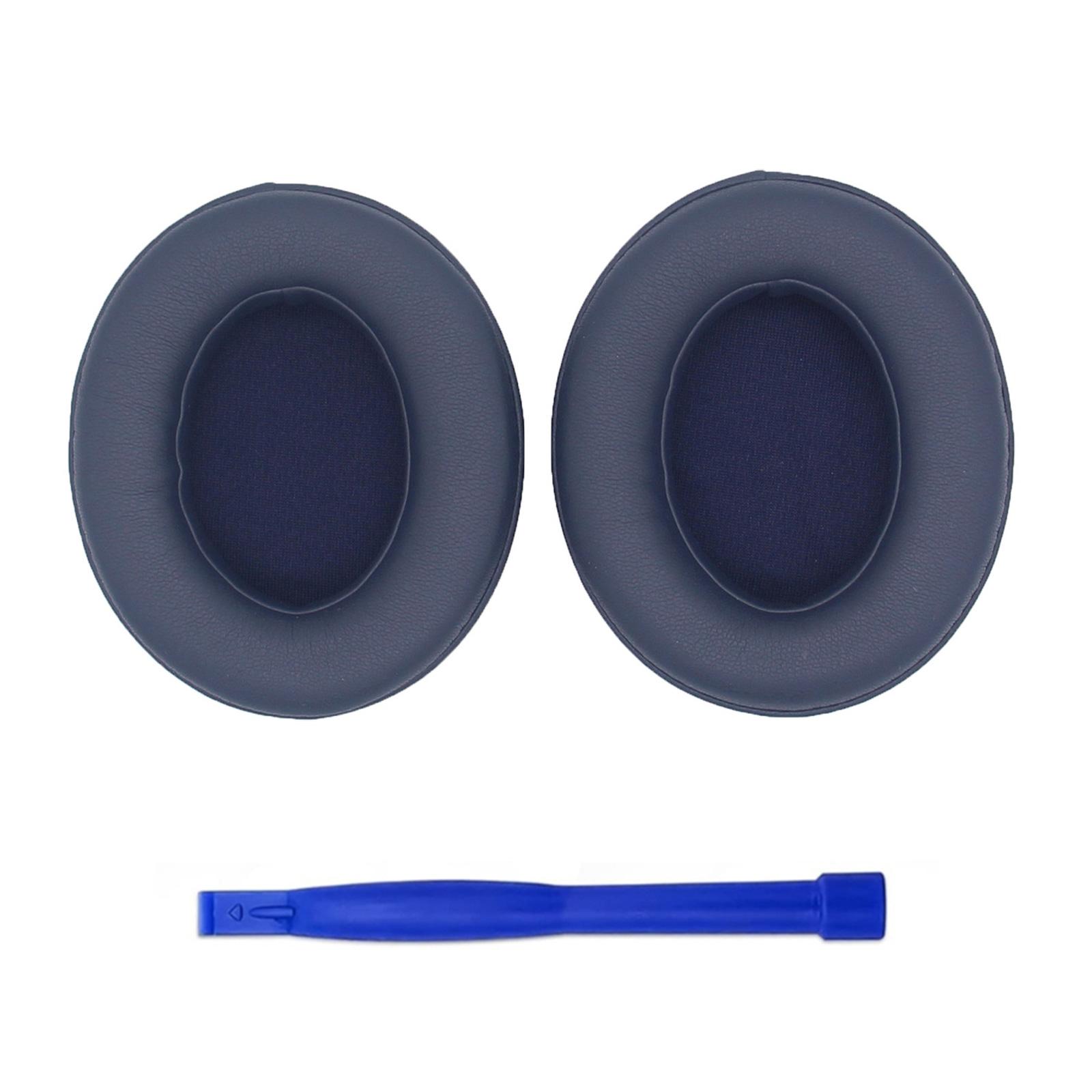 

Soft Sponges Ear Pad Cushion for Headphones Earcups Ear Cups pillow Ear Cushions Ear Cover Customizable Fit Replacement синий