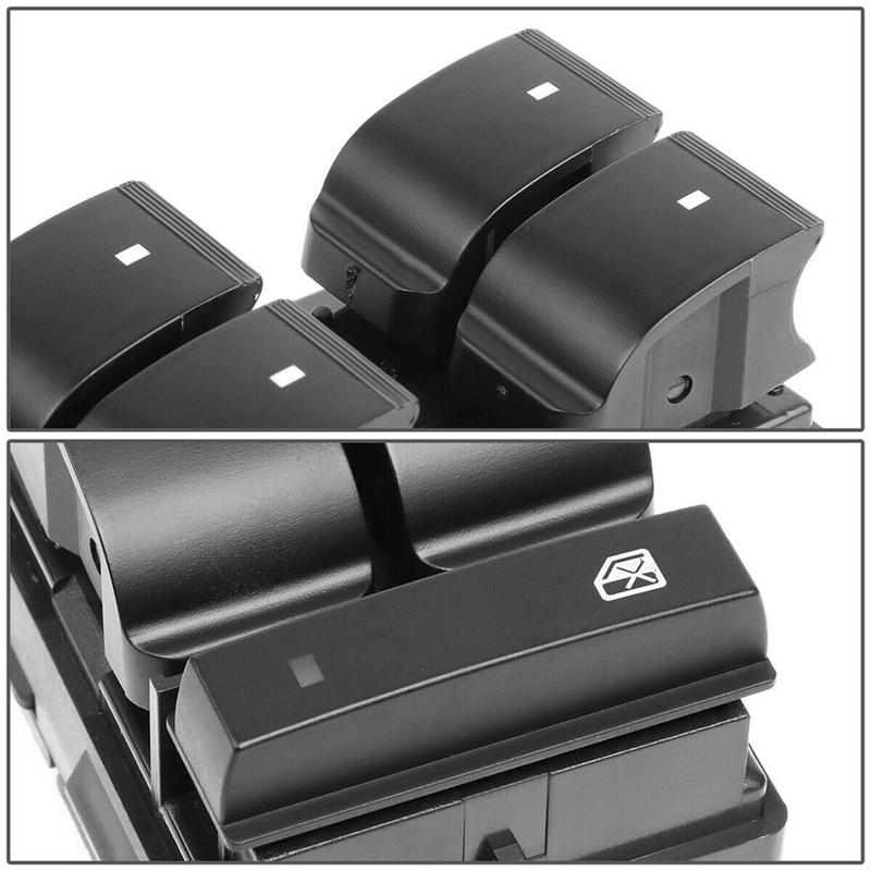 1 PCS Left Front Power Window Lift Master Switch Control Panel 20931129 Black Automotive Supplies For Silverado GMC