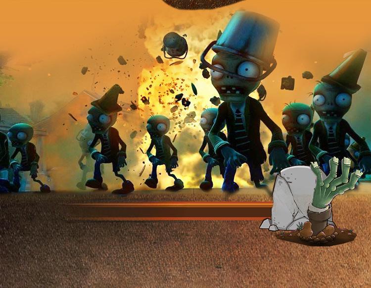 Xinlexin Alloy Plants Vs. Zombies Transforming Robot Assembly Toy Set