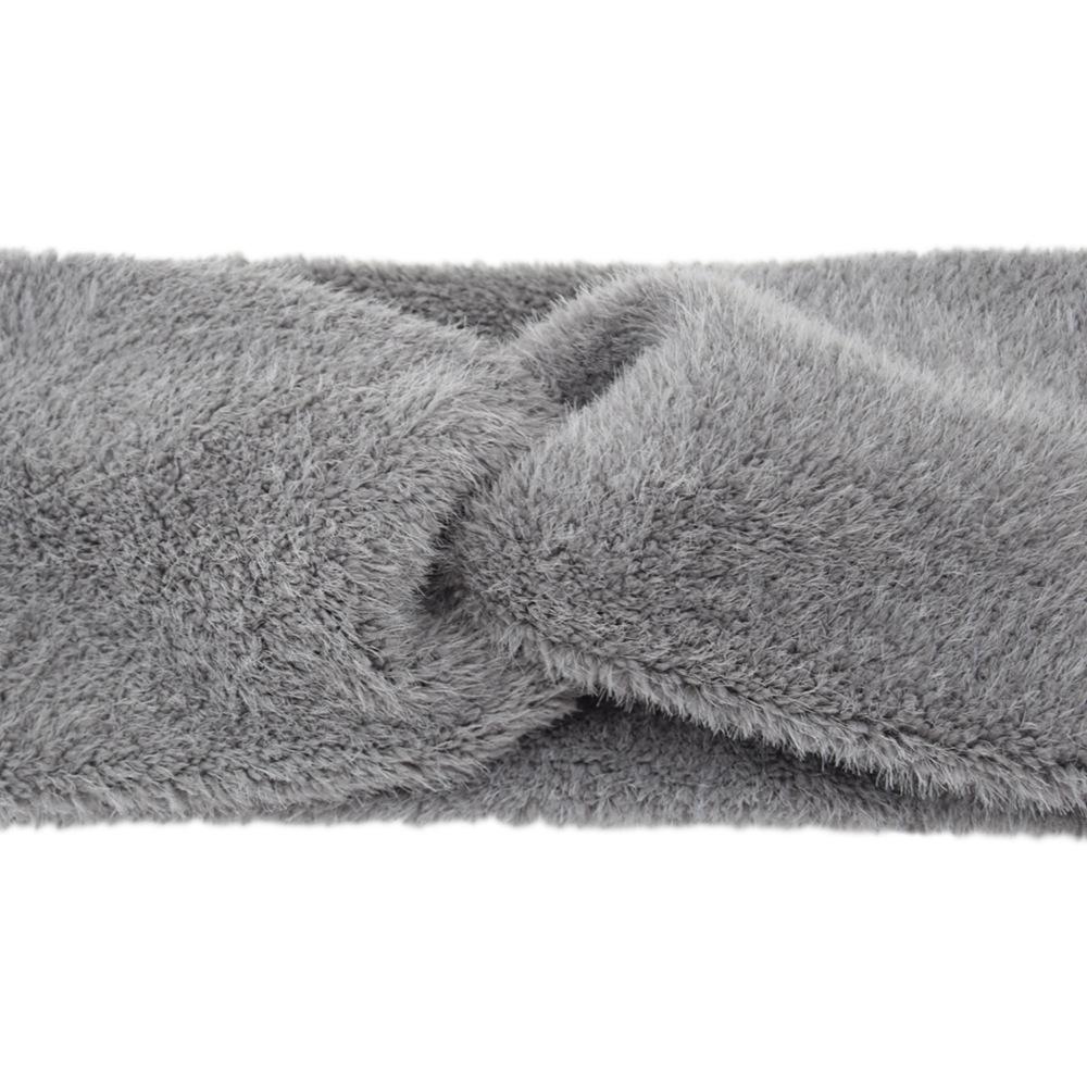 Europeisk og amerikansk plysj kryssstrikket pannebånd: Varme høst/vinter ørevarmere og hårtilbehør